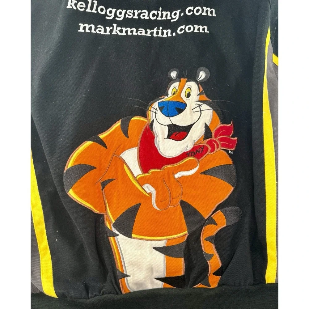 Vintage Kellogg's NASCAR Tony The Tiger Adidas 3XL Jacket Mark Martin NASCAR